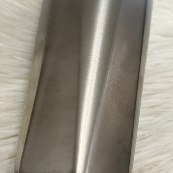 STARBUCKS White and Silver Stainless Steel Ombré Holiday Tumbler - Picture 4 of 7